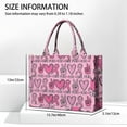 thumbnail image 3 of Large Capacity Tote Bag,Pink Breast Cancer and Love Handbag Fashion Luxury Tote Bag,15.7"x13"x 5.1" Inches,Laptop Compatible, 3 of 6