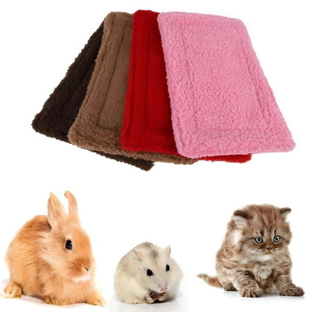 LAMIRO Winter Warm Small Animal Guinea Pig Hamster Bed Mat House Squirrel Hedgehog Rabbit Chinchilla Bed Mat House Nest