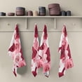 thumbnail image 2 of Red Pink Rose Flowers Dish Towels Set of 1, Watercolor Washable Tea Towels Dishcloths Lint-Free 18x28 Inch Fast Drying for Home Kitchen Clean, 2 of 7