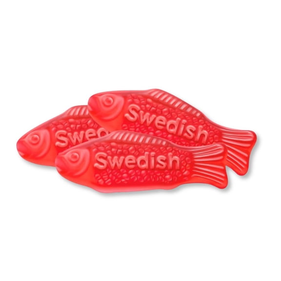 Swedish Fish Red Soft & Chewy Candy - 5 lb