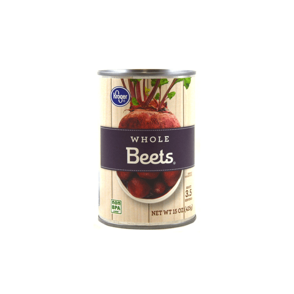 KR Whole Beets - 15oz can