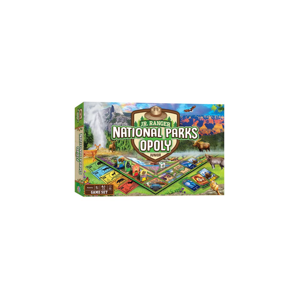 Masterpieces Opoly Games National Parks Opoly Junior Board Game
