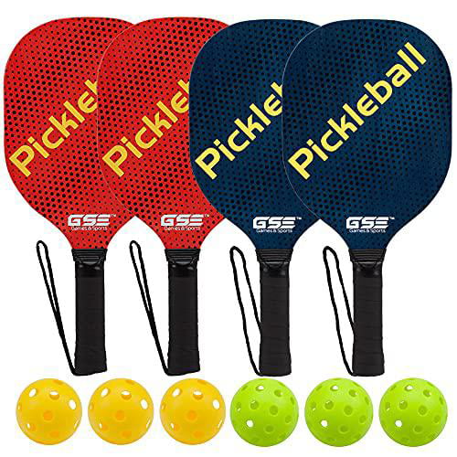 Green 12-Pack GSE Games & Sports Expert 40 Holes Outdoor Pickleball Balls 