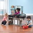 thumbnail image 1 of Step2 Best Chefs Kitchen Playset | Kids Play Kitchen with 25-Pc Toy Accessories Set, Real Lights & Sounds, Multicolor, 1 of 5