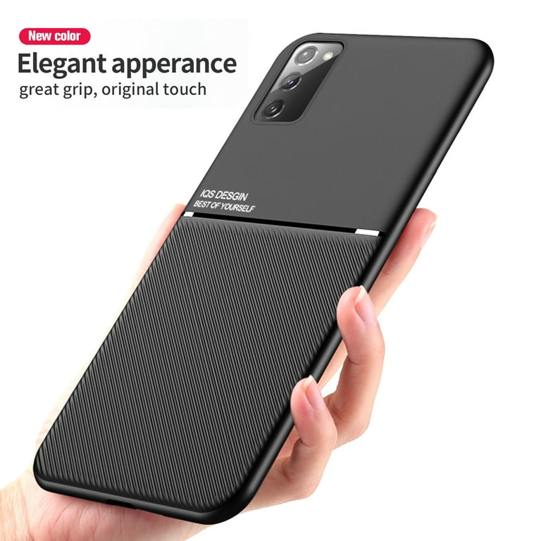 Galaxy S20 FE 5G Case with Built in Screen Protector,Dteck Full-Body  Shockproof Rubber Hybrid Protection Crystal Clear PC Back Protective Phone  Case