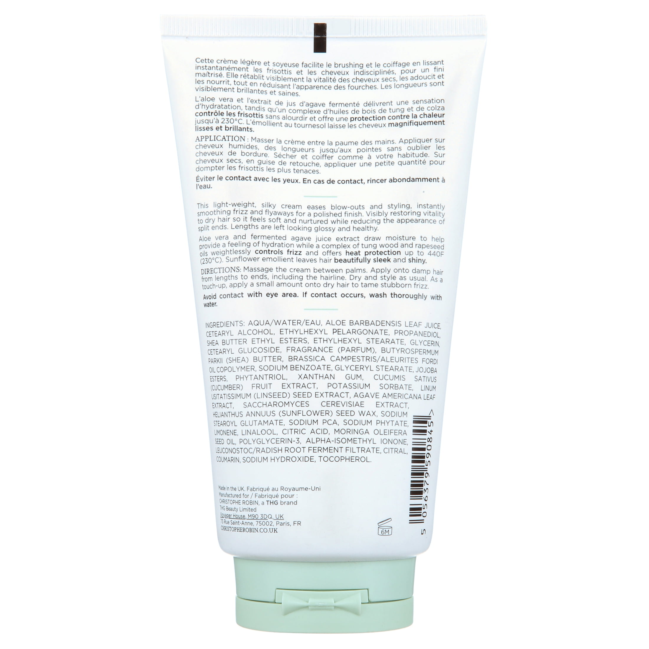 Christophe Robin Hydrating Leave-In Cream with Aloe Vera