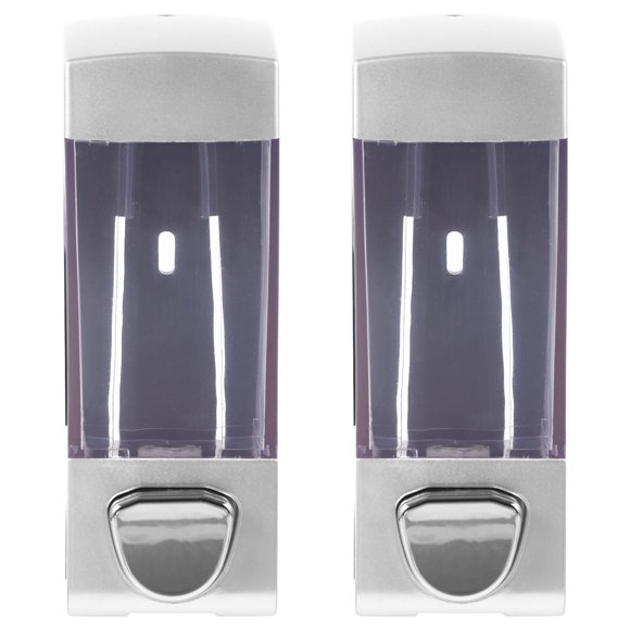 Moluckfu 2Ud Colgante Para Jabón De En Plata Con Transparente Y Material Resistente