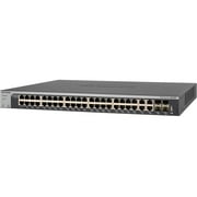 Netgear ProSafe XS748T Layer 3 Switch - 44 Ports - Manageable - 4 x Expansion Slots - 10GBase-SR, 1000Base-SX, 1000Base-LX, 10GBase-LR, 10GBase-T - Uplink Port - Modular - 44 x Network, 4 x Expansion