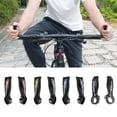 thumbnail image 3 of BAILIY Mountain Bike Cow Horn Handle Aluminum Alloy Mini Auxiliary 4 Bicycle Handlebar Extended Color, 3 of 8