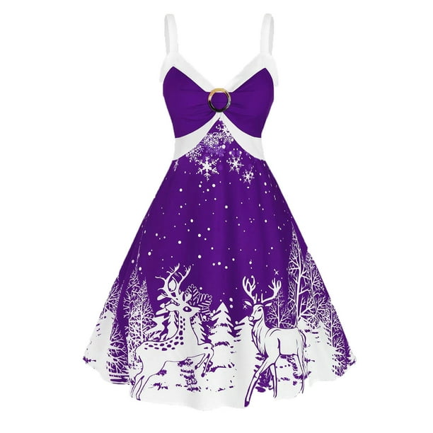 2022 Christmas Party Fashions BYCZX Party Dresses For Women 2022 Fashion Women Merry Christmas