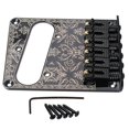 thumbnail image 2 of Puente de guitarra eléctrica shamjiam licencia profesion Estampado negro 1 pieza, 2 of 9