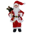 thumbnail image 4 of Injueey Snowman Santa Claus Doll Ornament Decoration Statue Table Decor Indoor Desk Kits de decoración para fiestas Rojo 17x30cm, 4 of 6