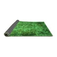 thumbnail image 2 of Ahgly Company Indoor Round Oriental Green Industrial Area Rugs, 7' Round, 2 of 4