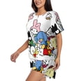 thumbnail image 2 of Lsque Sanrio Women's Short-Sleeved Pajama Set - 2 Piece Soft and Lightweight Sleepwear Set-3X-Large, 2 of 9