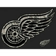 thumbnail image 2 of Men's Detroit Red Wings Black Rink Warrior Pullover Hoodie, 2 of 2