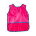 thumbnail image 2 of GROWTH TANK Tabliers d'Art pour Enfants Tabliers d'Artiste Résistants aux Taches Lavables avec Poche Enfants Rose Rouge, 2 of 9