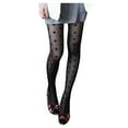 thumbnail image 2 of Women's Polka Dot Sheer Hosiery Delicate Ankle-Foot Style Everyday Wear, 2 of 7