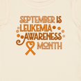 thumbnail image 4 of Inktastic September is Leukemia Awareness Month Boys or Girls Baby T-Shirt, 4 of 5