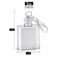 thumbnail image 3 of 1oz Mini Key Chain Flask, 3 of 3
