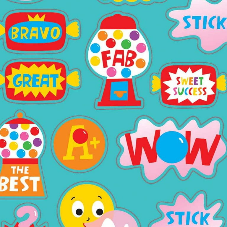 Eureka Bubblegum Scented Stickers