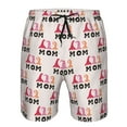 thumbnail image 4 of Kdxio Mothers Day Pattern Mens Casual Shorts - Drawstring Summer Beach Sports Shorts for Men, 4 of 9