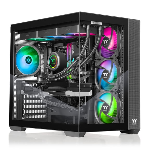 Thermaltake Gaming Desktop PC NE 9870-V380 AMD Ryzen 7 9800X3D 32GB DDR5 2TB SSD GeForce RTX 5070