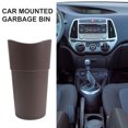 thumbnail image 3 of TABLETREANDS De Basura Para Auto Universal En Plástico Marrón Con Para Porta Vaso, 3 of 8