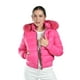 thumbnail image 1 of Chamarra con capucha desmontable Roman Fashion /Juvenil, 8026 (Fiusha) fucsia CH, 1 of 5