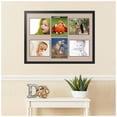 thumbnail image 2 of ArtToFrames Collage Photo Picture Frame with 6 - 8x10" Openings, Framed in Black with Grey Beige and Black Mats (CDM-3926-474), 2 of 8