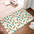 thumbnail image 4 of Uemuo Cute Carrot Printed Door Mat Indoor Doormat 16"x24",Front Back Door Mats Non Slip Entrance Rugs,Inside Doormats for Entryway, 4 of 9