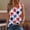 Blue, variant on Patriotic 250th Anniversary Tank Top for Women - Star Spangled Square Neck Tee - 1776-2026 Independence Day Graphic Top - Red White Blue Sleeveless Casual Blouse Blue L