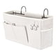 thumbnail image 1 of Organizador multiusos para mesita de noche de lona de metal, organizador para dormitorios, camas de hospital, envolvente, fácil instalación, bolsa de almacenamiento colgante, impermeable, amplios, 1 of 5