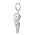 thumbnail image 4 of Auriga Fine Jewelry 925 Sterling Silver Basketball In Hoop Charm Pendant for Women (L-22mm, W-10mm), 4 of 6