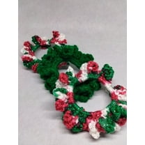 Nylo & Co. Crochet Scrunchies in Christmas Cheer - Set of 3