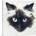 thumbnail image 1 of ARTCANVAS Himalayan Cat Breed Floating Face Canvas Art Print - Size: 36" x 36" (1.50" Deep), 1 of 9