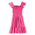 thumbnail image 3 of Dress Party for Girls Dress 10 Girls Summer Dresses Smocked Sleeveless With Pockets, 3 of 5