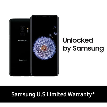 Samsung Galaxy S9 64gb Unlocked Smartphone, Black (Best Value Unlocked Smartphone 2019)
