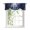 Blue, variant on Abstract Landscape Tie Up Valances Curtain, Mountain Peaks Hills Sun Boho Adjustable Rod Pocket Window Treatment Short Tie Up Curtains Valances for Kitchen Living Room Bathroom 42x18 Inches