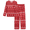Red Deer, variant on Arshiner Boys Loose-fit Pajamas Long Sleeve Top and Pants Car Print 2 Piece Pajama Set