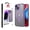 Purple, variant on MyBat Pro Shade Series Case w/ MagSafe Ring Stand for iPhone 17e / 16e / 14 / 13 - White