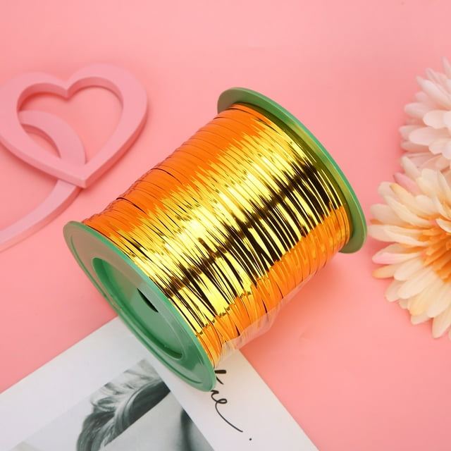 Twist Ties, Plastic Candy Bags Twist Ties, Durable 400 Yards Flexible Widely Use Flower for Candies Bag Gift Box ANGGREK FI1216