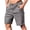 Dark Gray, variant on JTSRKL Men's Flat Front Dress Shorts Solid Zip Fly Button Elastic Waist Stretch Bottoms Quick Dry Business Golf Daily Sports Wear Short Pants Dark Gray XL