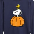 thumbnail image 3 of Peanuts - Snoopy Woodstock Pumpkin - Toddler & Youth Long Sleeve Graphic T-Shirt, 3 of 6