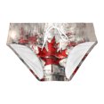 thumbnail image 5 of LLDYYDS Mens Canada Swim Briefs Canadian Maple Leaf Flag Graphic 1st July Patriotic Beach Triangle Bikini Swimwear with Drawstring, 5 of 5