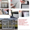 thumbnail image 4 of s De Ventana mosquitos Autoadhesivas Contra Mosquitero - 180x200cm Colco Cortina con malla para ventanas, 4 of 8