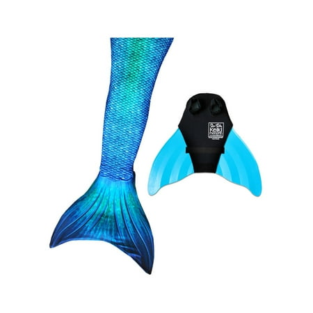 UPC 643664861268 product image for Sun Tail Mermaid Swim Set; Blue Lagoon Mermaid Tail + Turquoise Monofin for Swim | upcitemdb.com