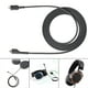 thumbnail image 3 of Cable de línea Sunnimix Convertidor de repuesto 8 pines a 8 pines para auriculares de juegos, 3 of 8