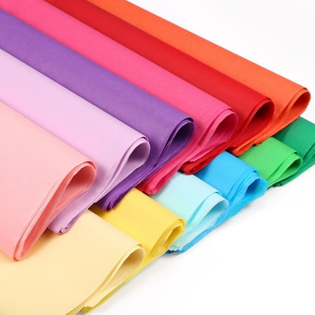 Naler Craft Tissue Paper Bulk, 20" x 24" 60 Sheets 12 Colors Rainbow Wrapping Tissue Paper for Gift Bags, Bouquets Wrapping, Birthday, Wedding, Party Decor