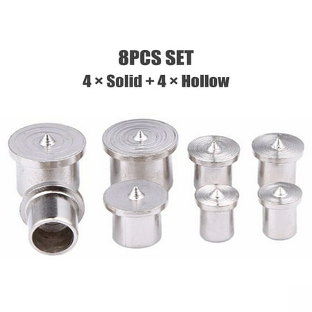 

8pcs 6-8-10-12mm Solid Hollow Dowel Centre Point Marker Hole Tenon Center Set