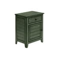 thumbnail image 1 of Monarch Specialties Accent Table, Nightstand, Storage Drawer, End, Side Table, Bedroom, Lamp, Storage, Antique Green Veneer, Transitional, 1 of 9